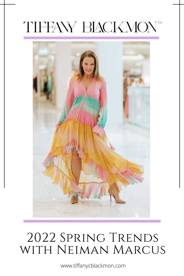 2022 Spring Trends with Neiman Marcus #springstyle #springtrends #springfashion #neimanmarcus #influencerevent #springdress