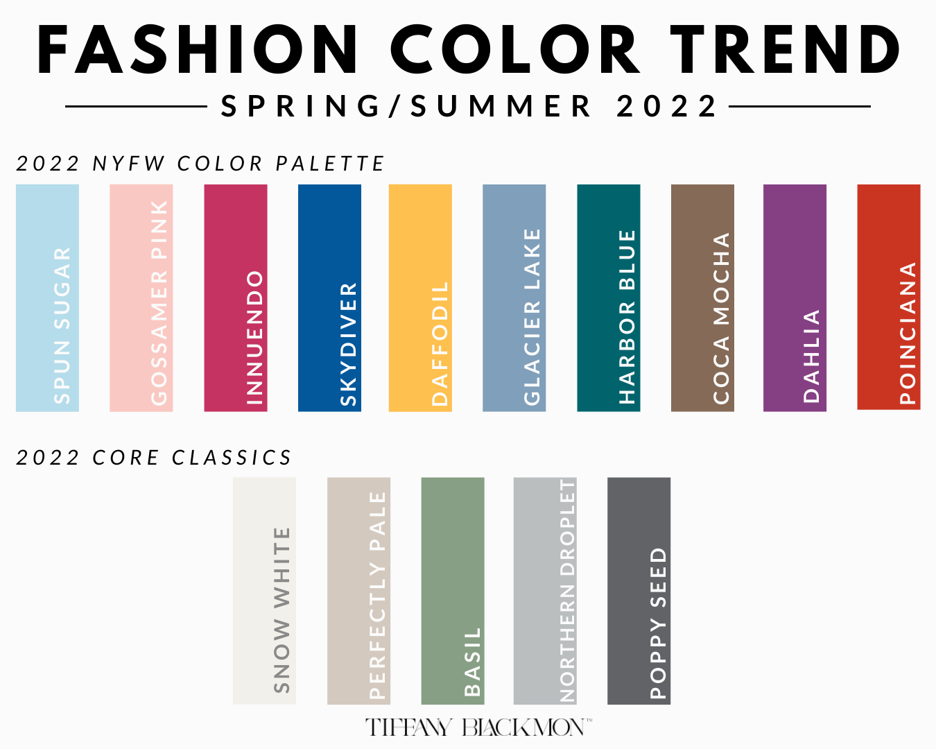 Fashion Color Trends of Spring & Summer 2022 #pantone #springtrends #summertrends #springfashion #summerfashion