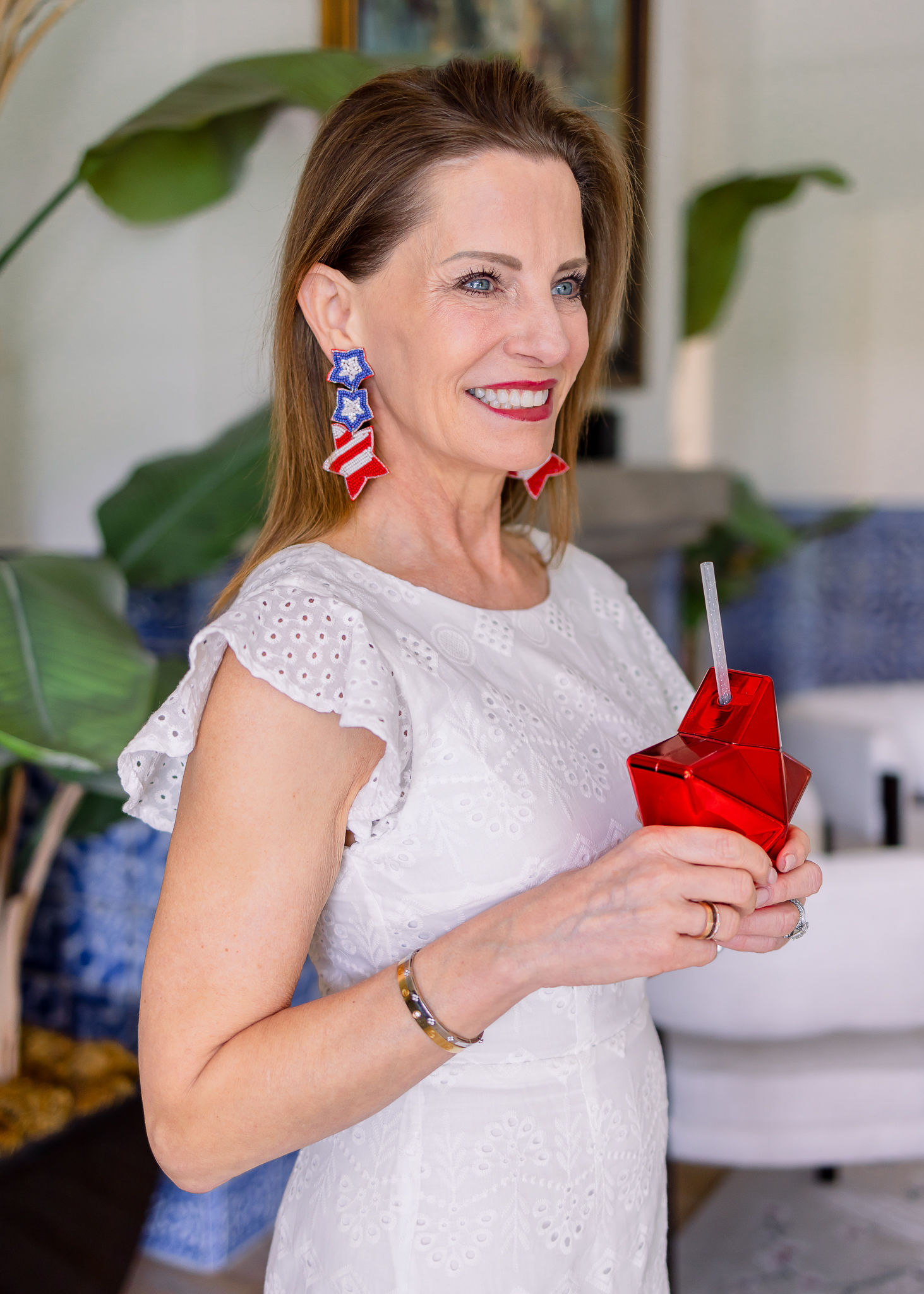 Red, White, and Blue Style Guide
Star Cup
4th of July look

