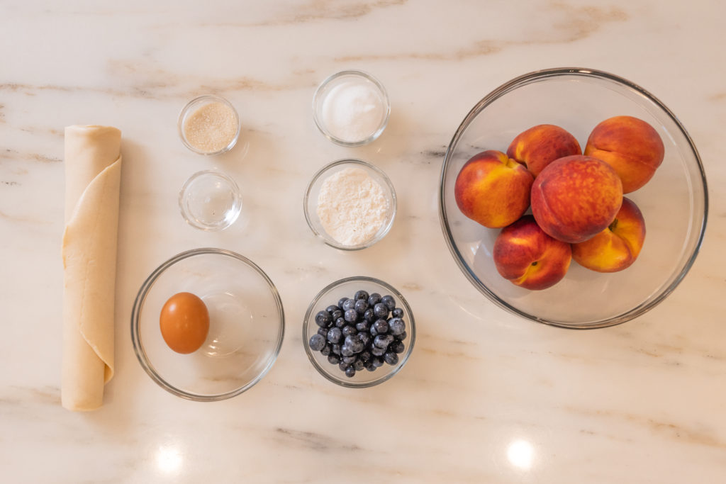 Peach and Blueberry Galette, Dessert Recipe, Recipes, Sweat Treats