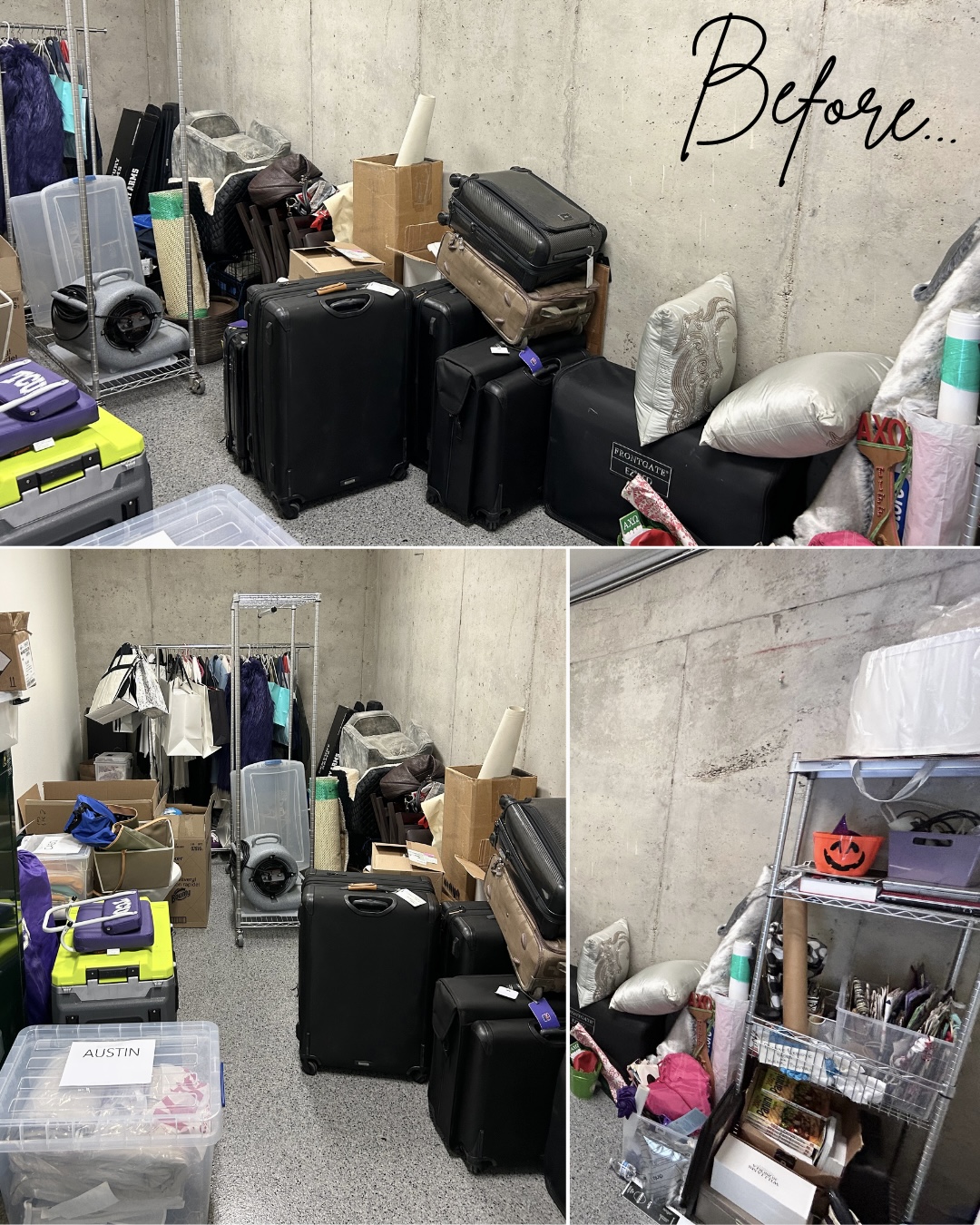 Storage Room Organization: How to Best Utilize Your Space!
#storage #organization #declutter #storageroom #organize