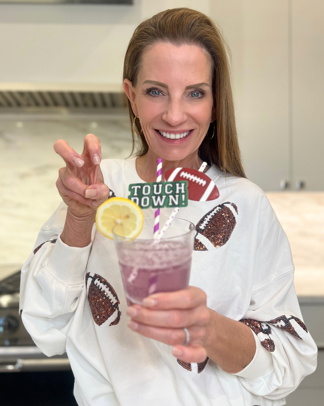 Game Day Blitz | The Perfect Purple Game Day Cocktail #gameday #perfect #cocktail #purple #refreshing #Texas #Christian #University #spirited 