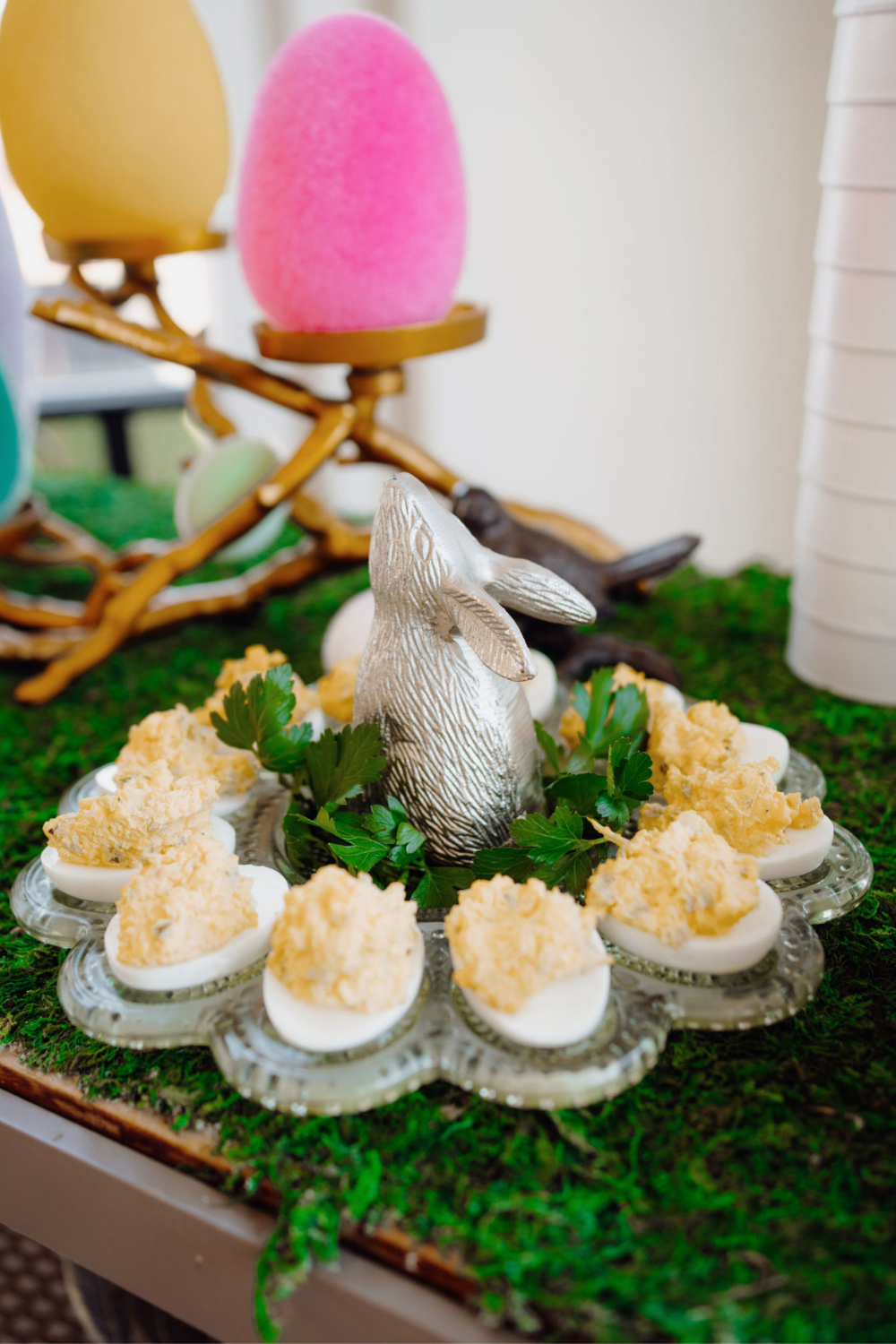 Deviled Eggs: The Perfect Spring Recipe

deviled eggs, eggs, appetizer, easter, spring, recipe, spring recipe, easter recipe, bunny tray, deviled egg tray, bunny, bunny tray