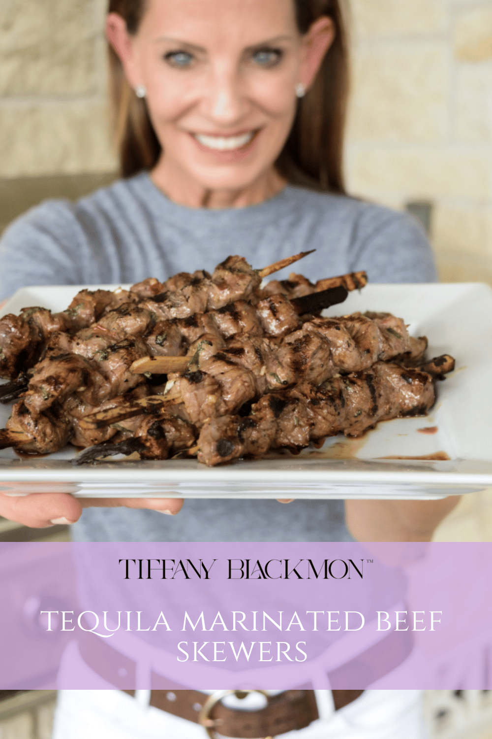 Tequila marinated beef skewers PIN graphic