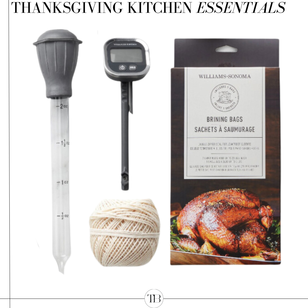 thanksgiving kitchen essentials, thanksgiving roasting kit