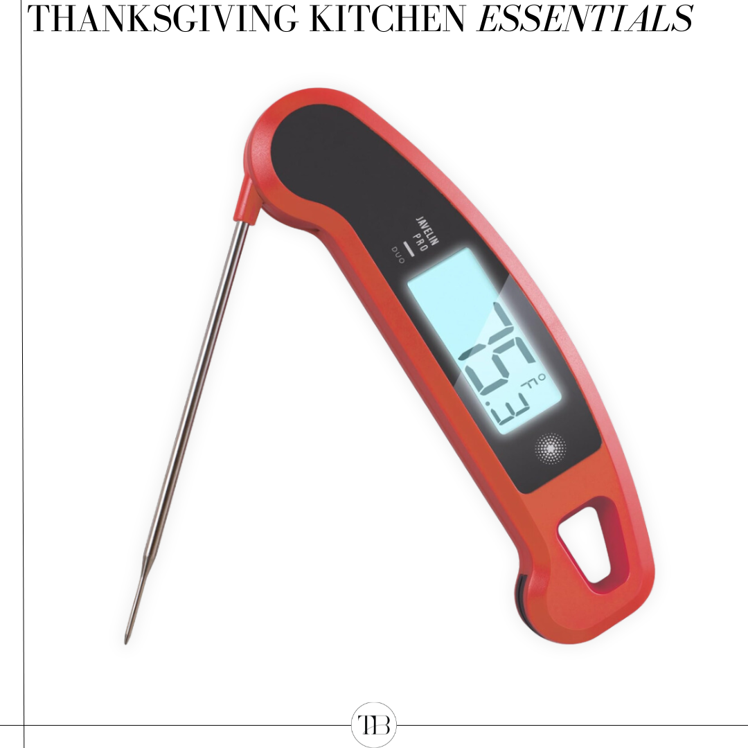 thanksgiving kitchen essentials, digital meat thermometer